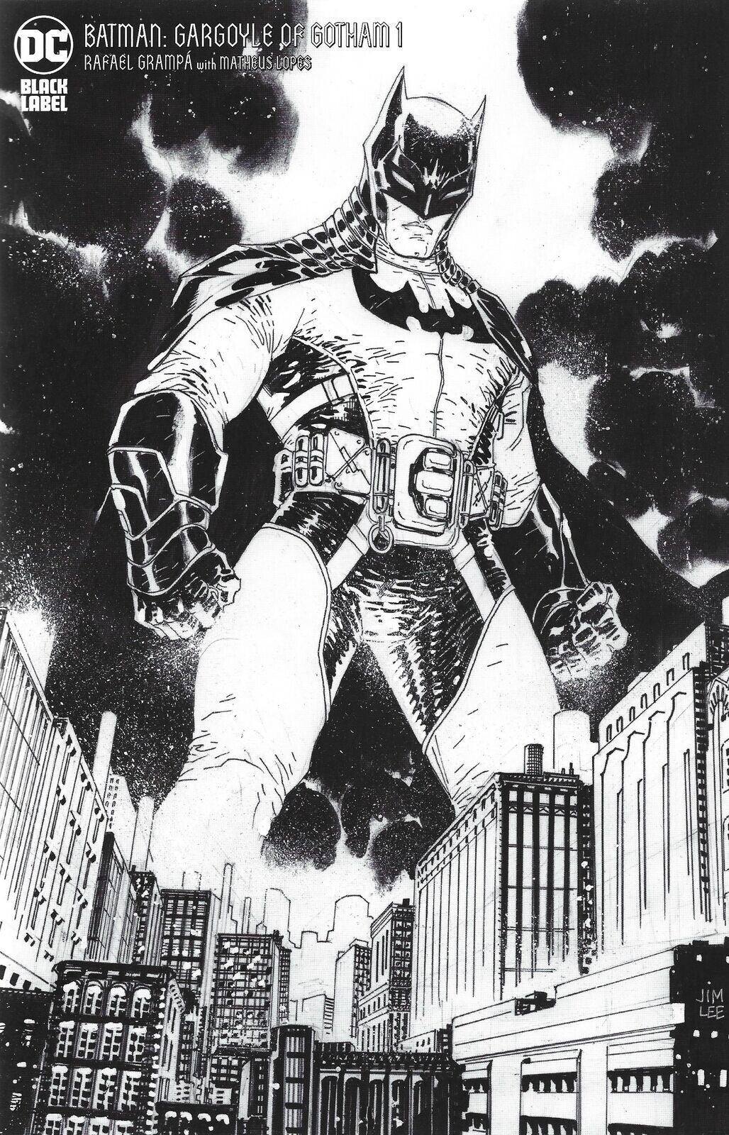Batman Gargoyle of Gotham #1 1:25 Jim Lee Variant Rafael Grampa DC 2023