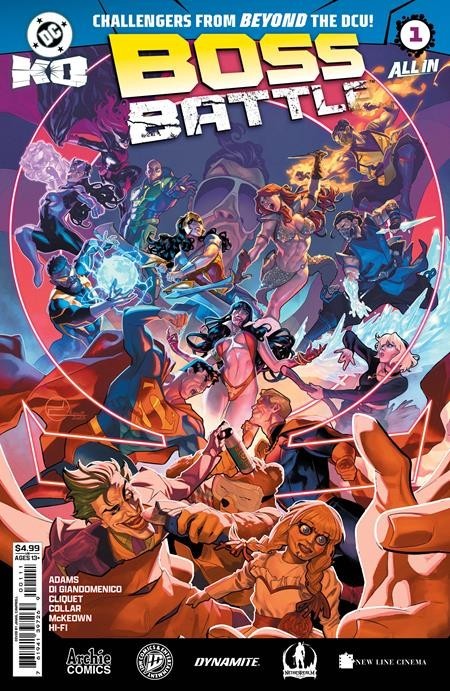 DC KO Boss Battle #1 Cover A B C D E Variant Set Options DC Comics 2026 NM