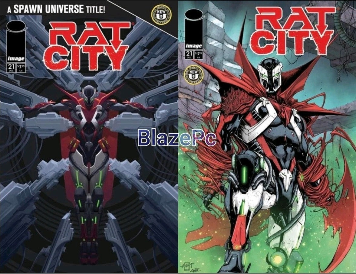 Rat City #21 Cover A B Variant Set Options Spawn Image Comic 2026 Presale 1/21