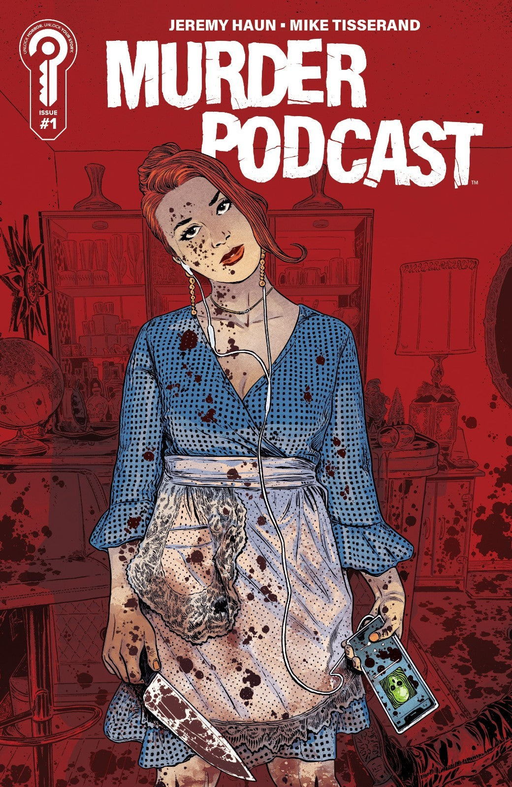 Murder Podcast #1 2nd Print Red Variant Jeremy Haun Ignition Press Presale 10/29