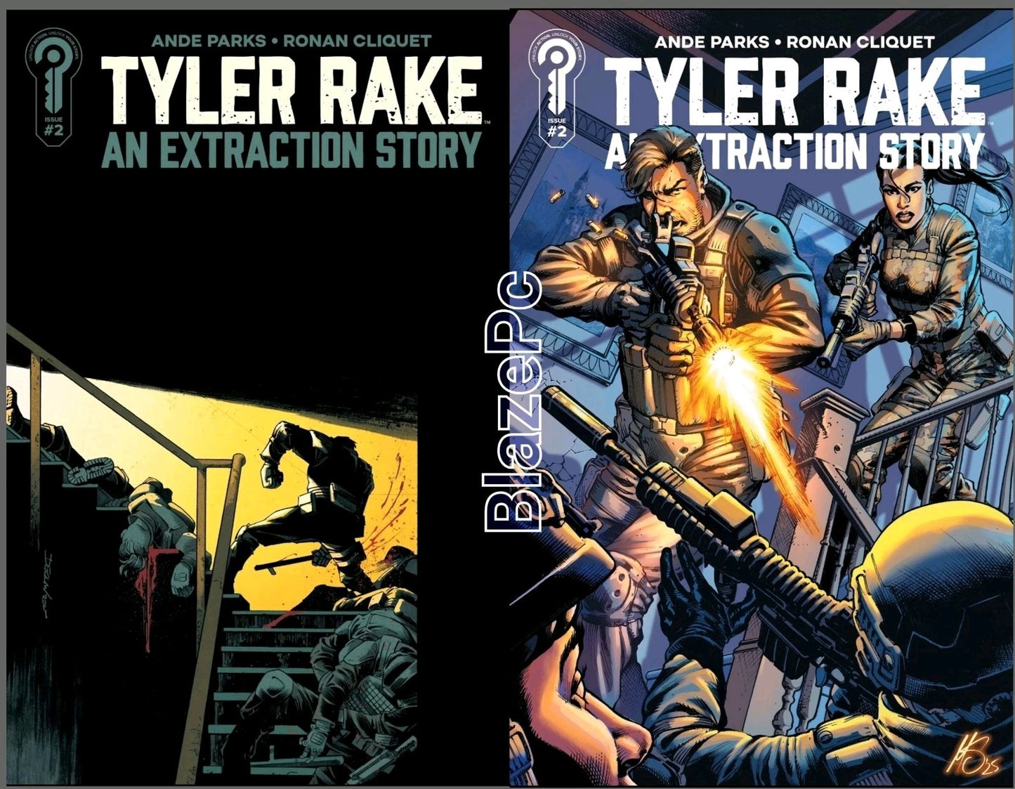 Tyler Rake An Extraction Story #2 Cover A B Variant Set Options Presale 5/13