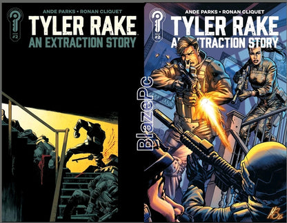 Tyler Rake An Extraction Story #2 Cover A B Variant Set Options Presale 5/13