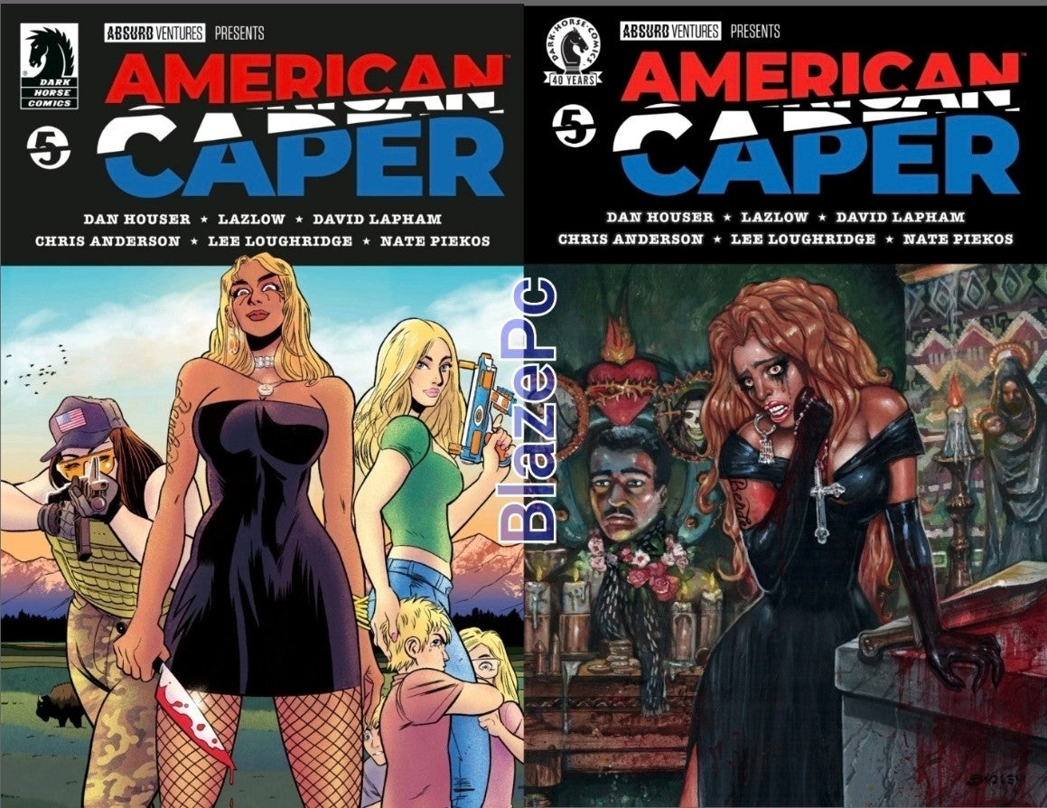 American Caper #5 Cover A B Variant Set Options Dark Horse Comics Presale 3/18
