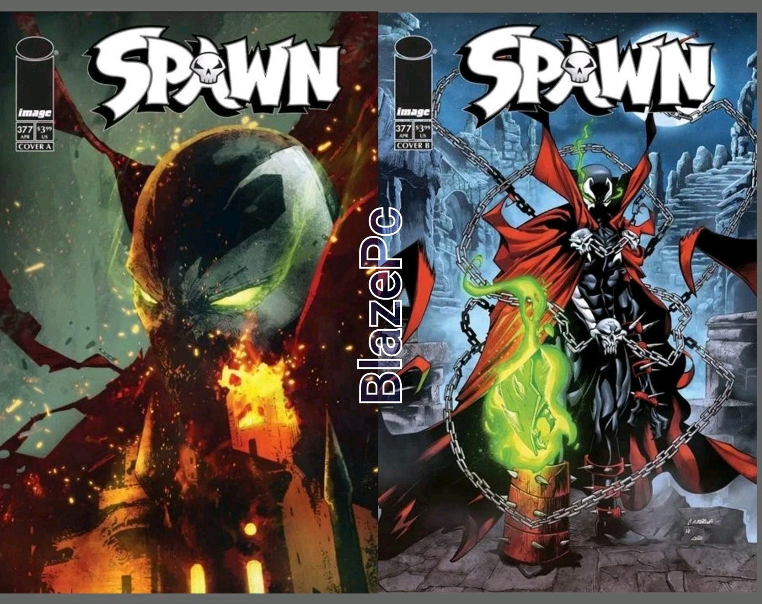 Spawn #377 Cover A B Variant Set Options Image Comics 2026 Presale 7/1