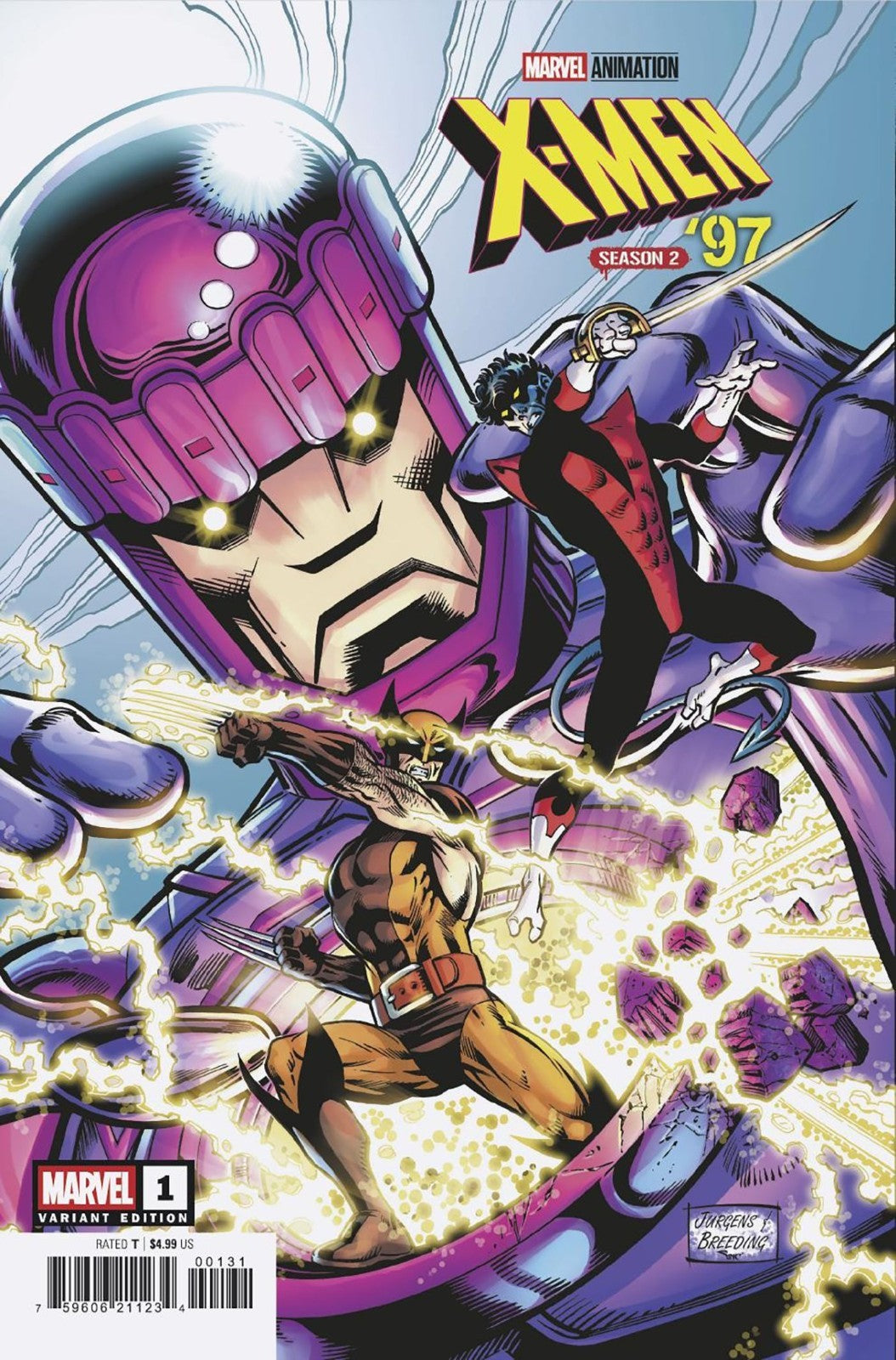 X-Men 97 Season Two #1 Cover A B C D Variant Set Options Foxe Marvel Presale 6/3