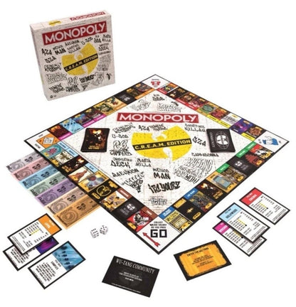 Wu Tang Clan Official Monopoly Board Game Limited Edition SEALED In Hand
