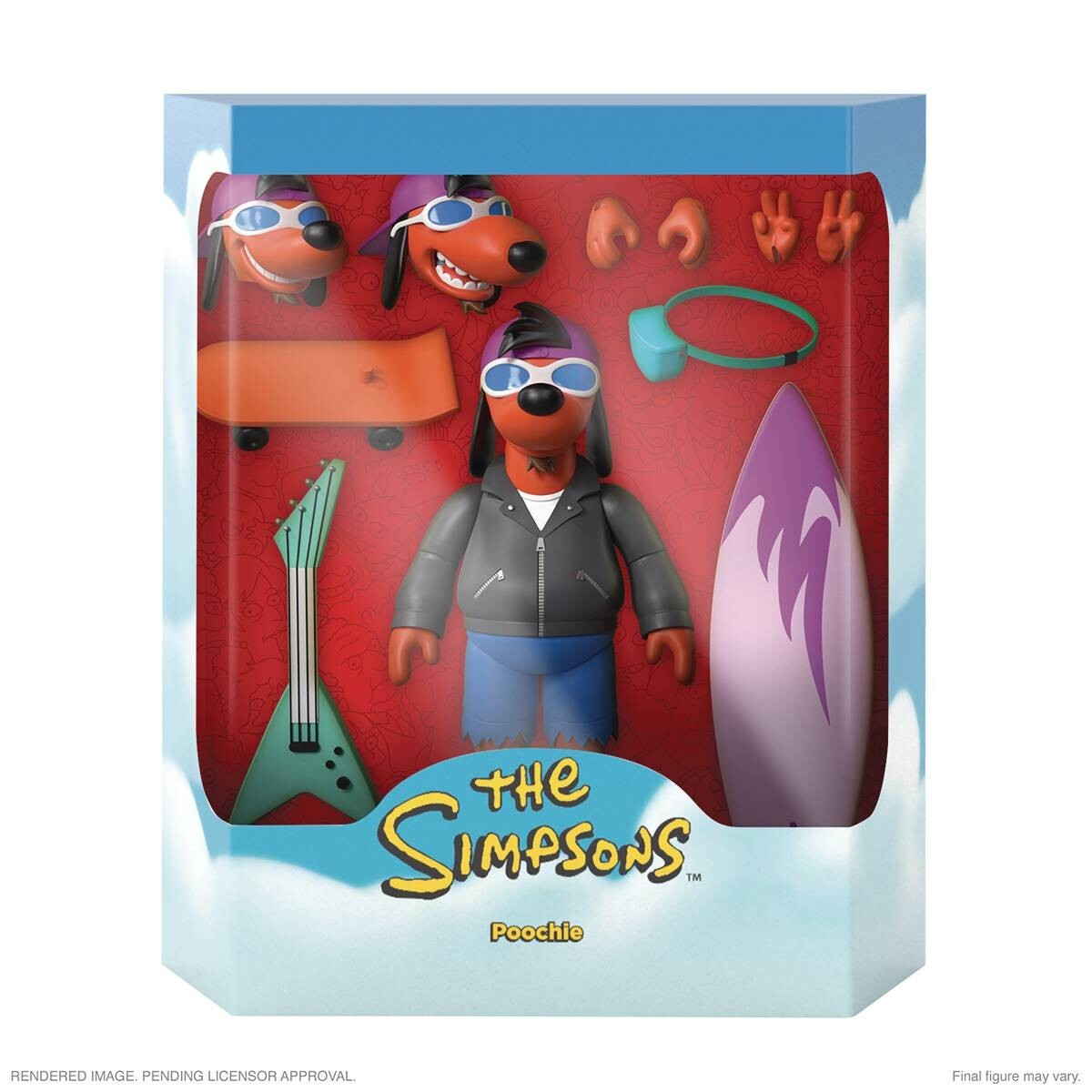 Simpsons Ultimates Wave 1 Set Space Homer Moe Robot Itchy Scratchy Poochie