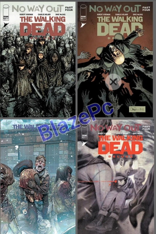 Walking Dead Deluxe #83 Cover A B C D Variant Set Option Image 2024 NM