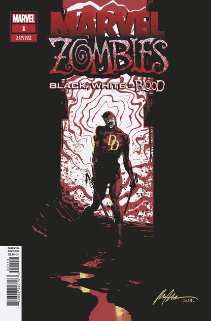Marvel Zombies Black White Blood #1 A B C Variant Set or 1:10 1:25 1:50 2023 NM