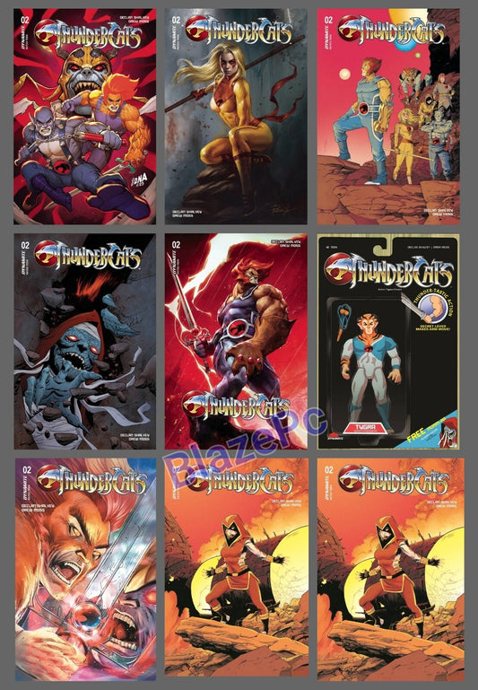 Thundercats #2 Cover A B C D E F W X Y Variant Set Option Dynamite 2024 NM