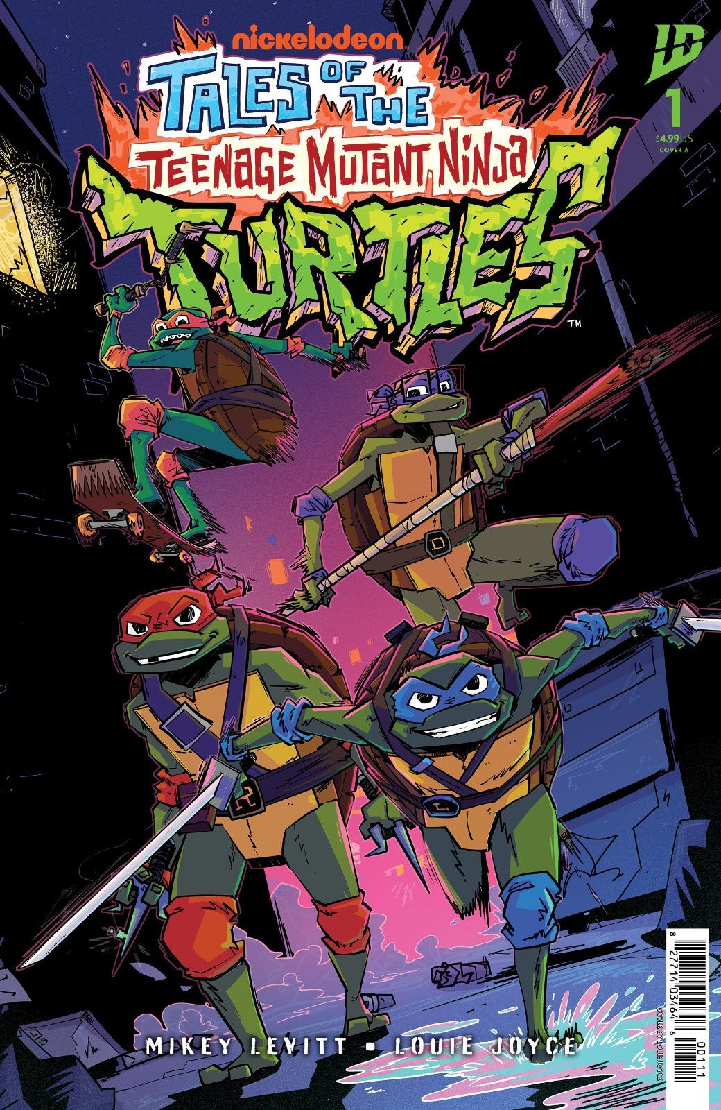 Tales of the Teenage Mutant Ninja Turtles #1 A B or 1:25 Options Presale 10/15