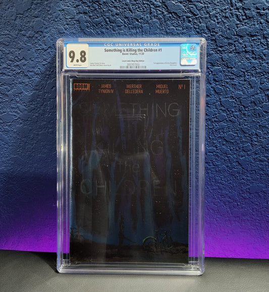 Something is Killing the Children #1 CGC 9.8 LCSD Foil Variant Boom Studios 2020
