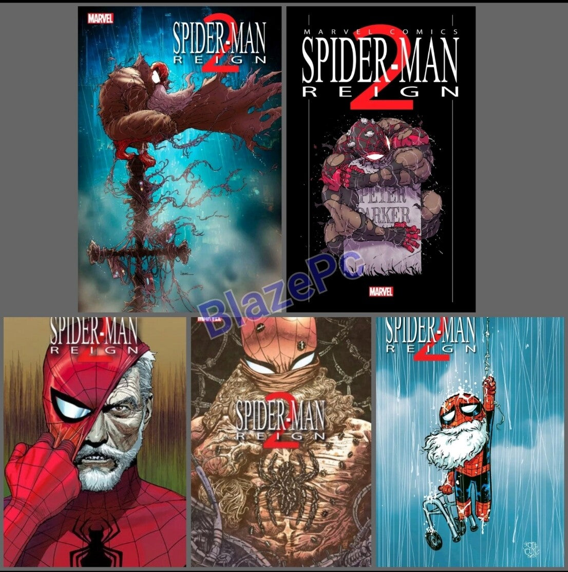 Spider-Man Reign 2 #1 Cover A B C D E Variant Set 1:25 1:100 Options Marvel 2024