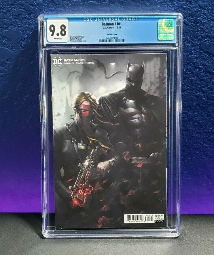 Batman #101 CGC 9.8 Cover B Mattina Variant Tynion DC Comics 2020