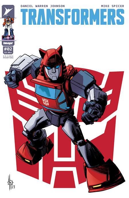 Transformers #2 2nd Print Cover A B C Variant Set Options Image Comics 2023 NM