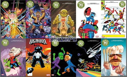 Muppets Variant Set Options Venom Spider-Man Hulk Marvel 2025 Presale 10/1-22