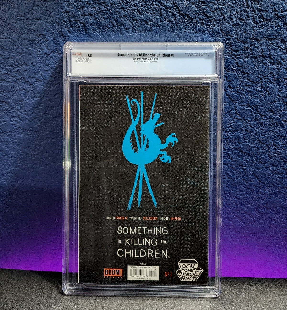 Something is Killing the Children #1 CGC 9.8 LCSD Foil Variant Boom Studios 2020
