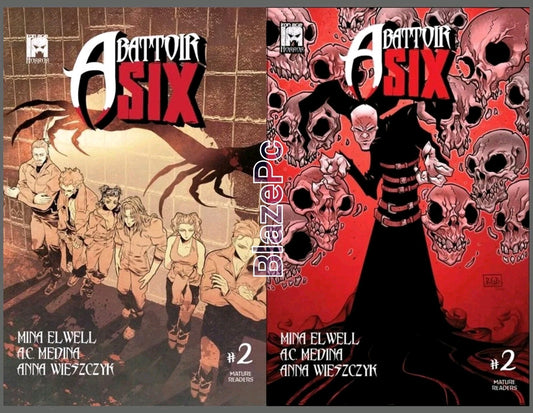 Abattoir Six #2 Cover A B Variant Set Options Massive Publishing Presale 5/27