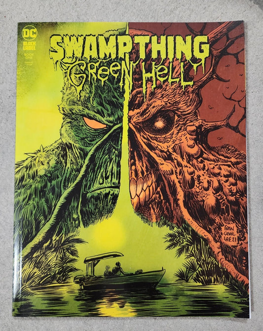 SWAMP THING: GREEN HELL #1 1:25 VARIANT DC Comics 2021 NM HTF Lots Of Pics