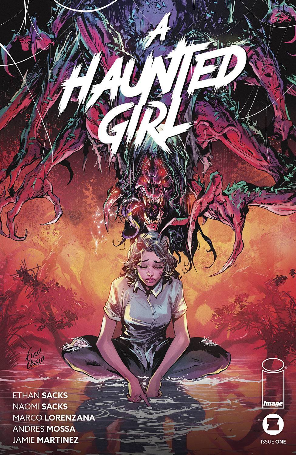 A Haunted Girl #1 Cover A B E Variant Set or 1:10 1:25 Option Image Comics NM