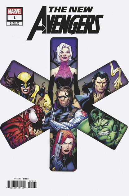New Avengers #1 Cover A B C D E F G H I Variant Set or 1:10 1:25 Options 2025 NM