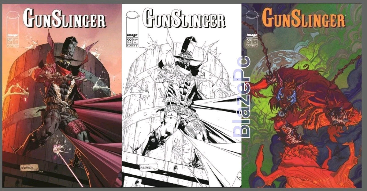 Gunslinger Spawn #59 Cover A B C Variant Set Options Image Comic Presale 10/21