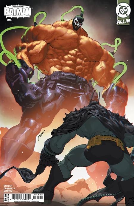 Absolute Batman #14 2nd Print Cover A B Variant Set Options 2026 Presale 2/11
