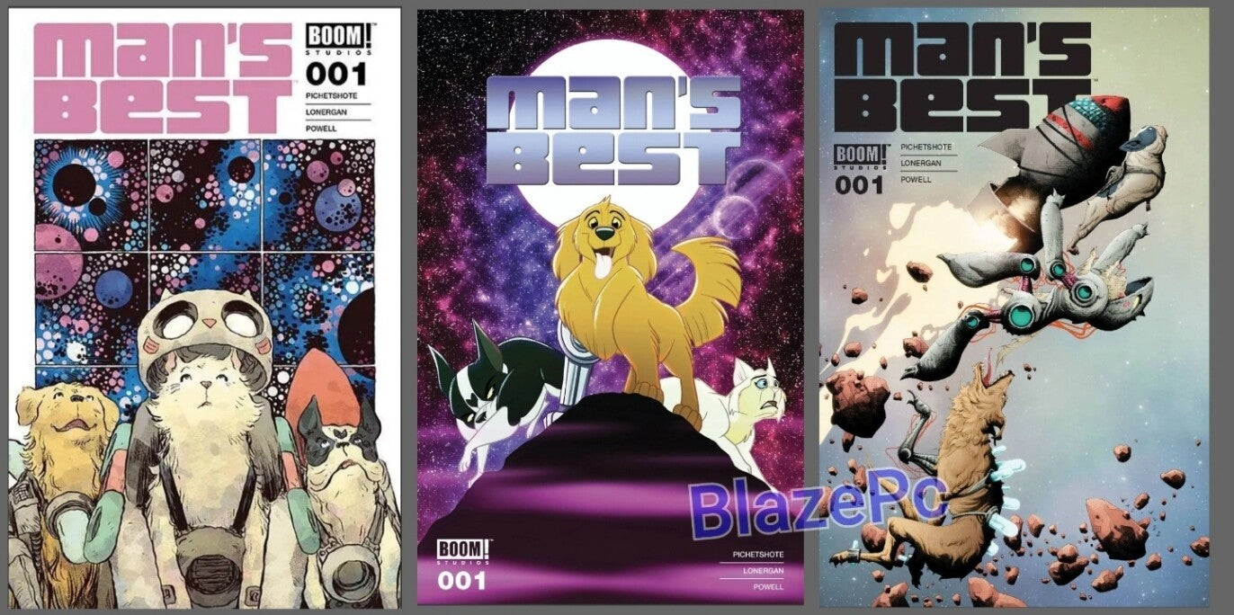 Mans Best #1 Cover A B F Variant Set or 1:10 25 50 Options Boom! Studios 2024 NM