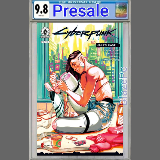 Cyberpunk 2077 Jayks Case #1 CGC 9.8 Cover D Malavia Variant Dark Horse PRESALE