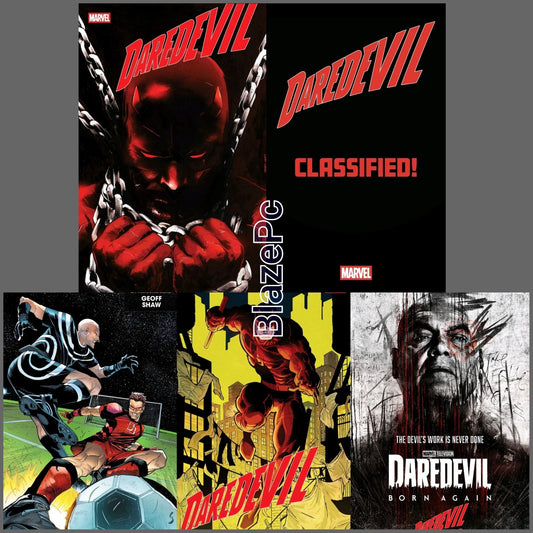 Daredevil #4 Cover A B C D E Variant Set Options Marvel 2026 Presale 7/8