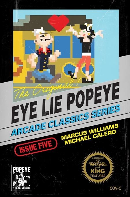 Eye Lie Popeye #5 Michael Calero Cover C Video Game Homage Variant NM