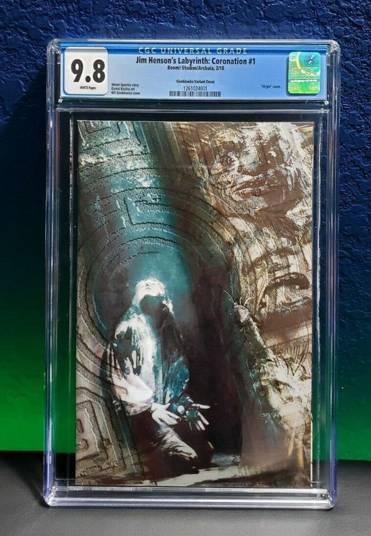 Jim Henson's Labyrinth Coronation #1 CGC 9.8 1:50 Bill Sienkiewicz Variant 2018