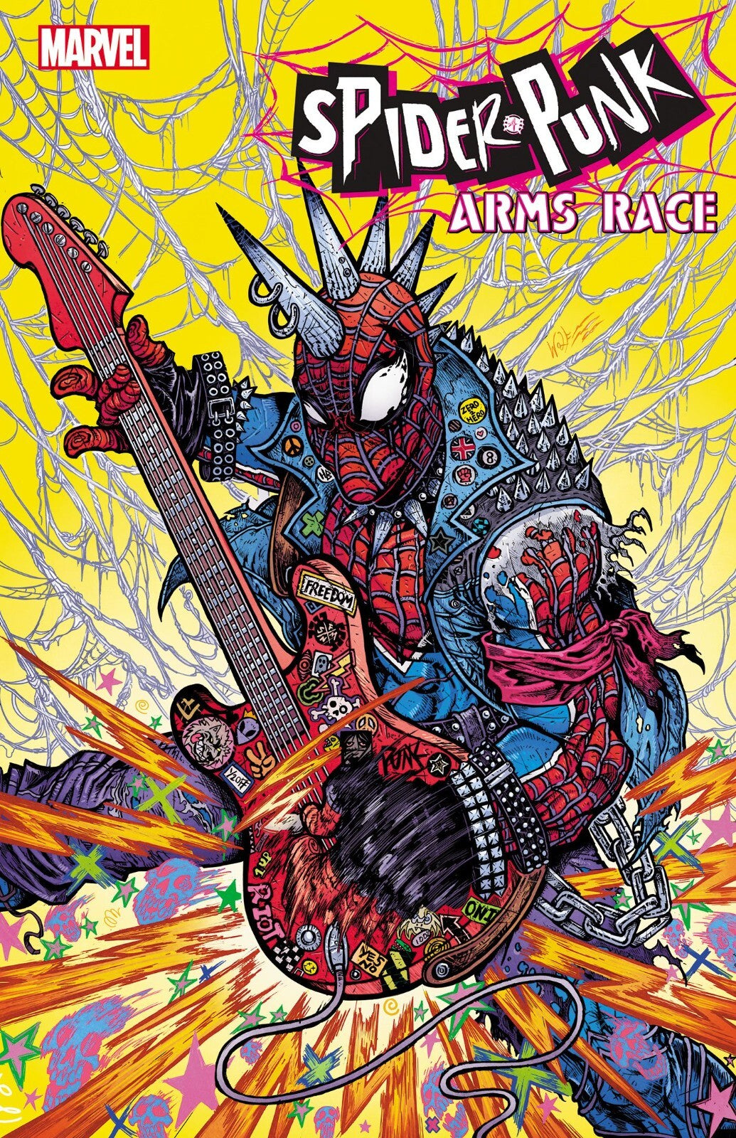 Spider-Punk Arms Race #1 A B C D E FOIL Variant Set or 1:25 1:100 Option 2024 NM