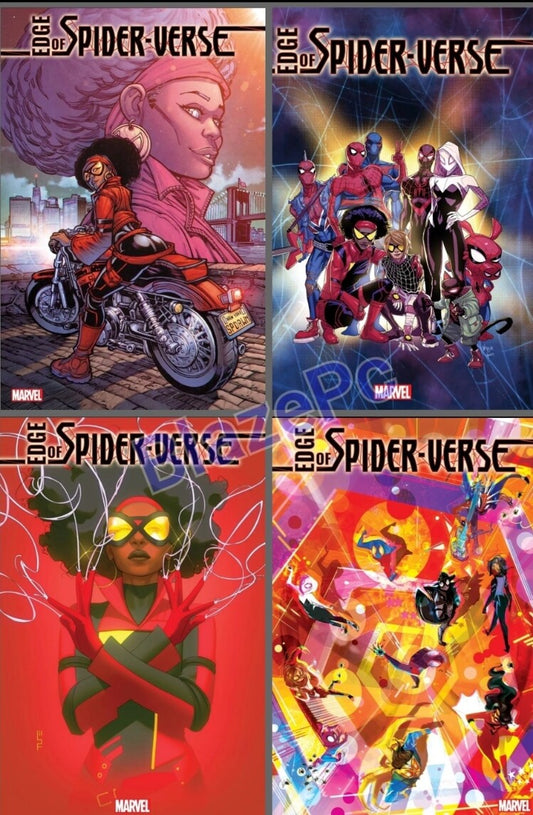 Edge of Spider-Verse #4 Cover A B C Variant Set or 1:25 Option Marvel 2024 NM