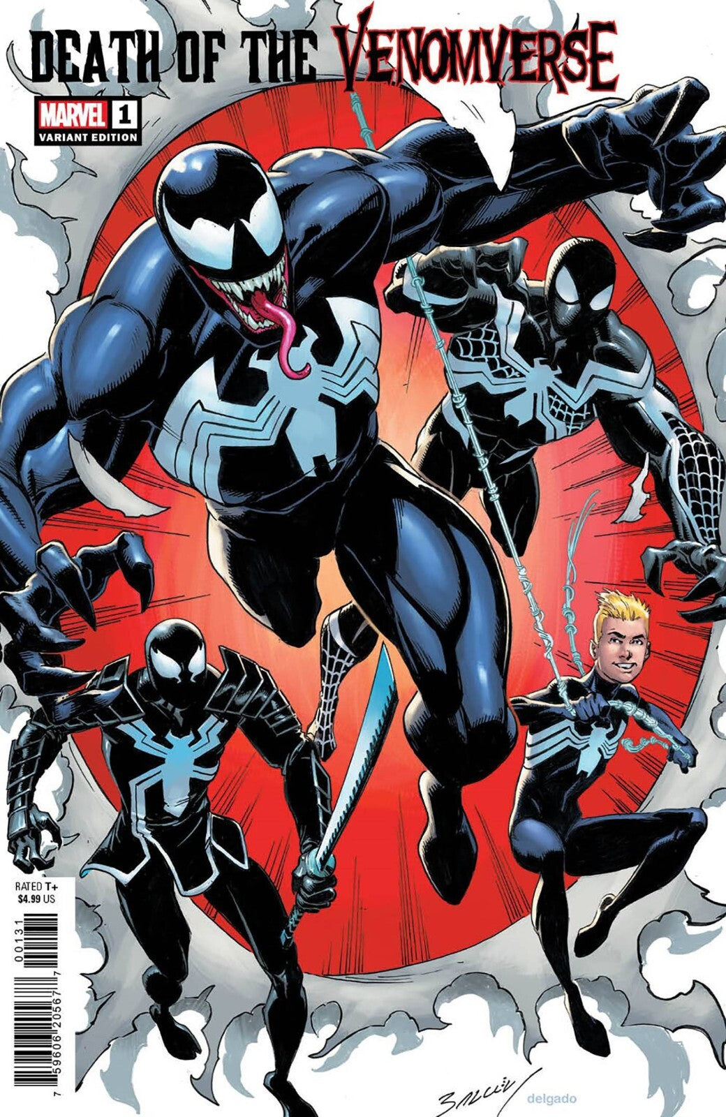 Death of the Venomverse #1 Cover A B C D E Variant Set or 1:10 Options 2023 NM