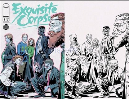 Exquisite Corpses #2 2nd Print Cover A B Variant Set Options Image Comics NM