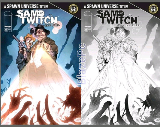 Sam and Twitch Case Files #25 Cover A B Variant Set Options Image Presale 7/1