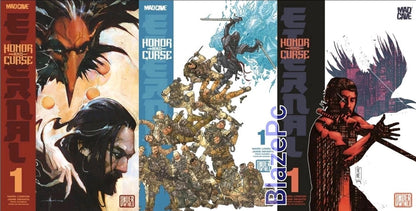 Honor and Curse Eternal #1 Cover A B C Variant Set Options Mad Cave Presale 3/25