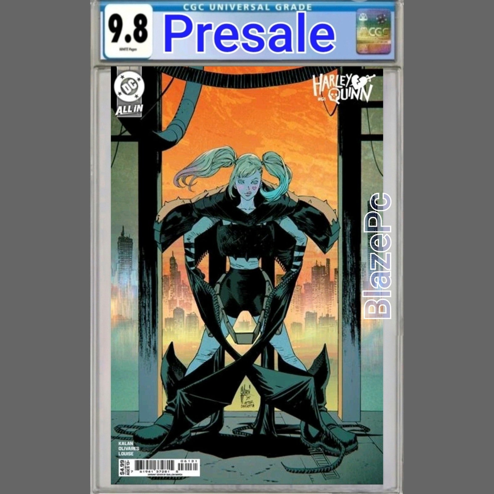 Harley  Quinn #61 CGC 9.8 Guillem March Cover C Absolute Variant 2026 PRESALE