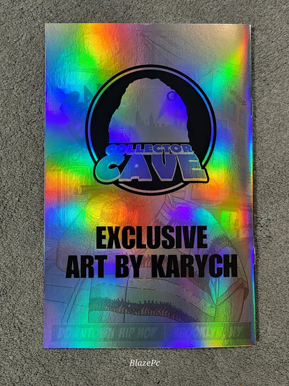 Downtown Hip Hop Biggie Smalls Notorious Chrome Foil Karych Comic Art Book