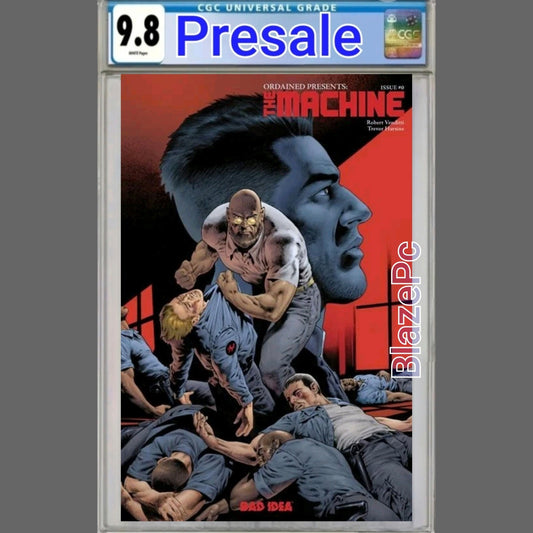 Ordained #0 The Machine CGC 9.8 1:20 Arturo Lozzi Variant Bad Idea PRESALE