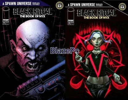 Spawn Black Ritual The Book of Nyx #6 Cover A B Variant Set Option Presale 10/29