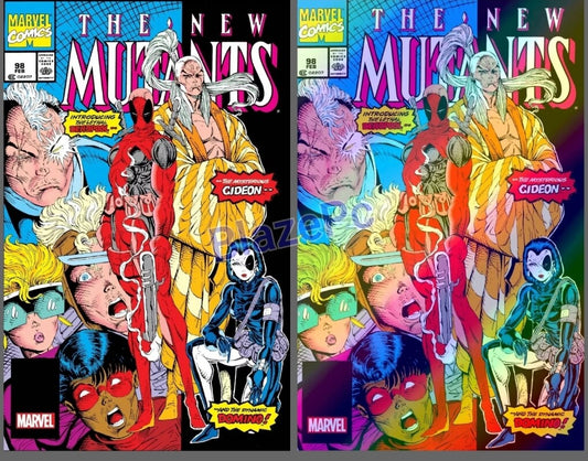 New Mutants #98 Facsimile A B FOIL Variant Set Options Deadpool Marvel 2024 NM