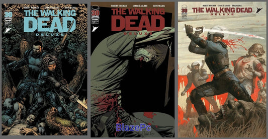 Walking Dead Deluxe #45 Cover A B C Variant Set Options Image 2022 NM