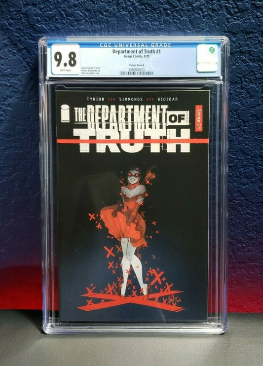 Department of Truth #1 CGC 9.8 1:50 Mirka Andolfo Incentive Variant E Image 2020