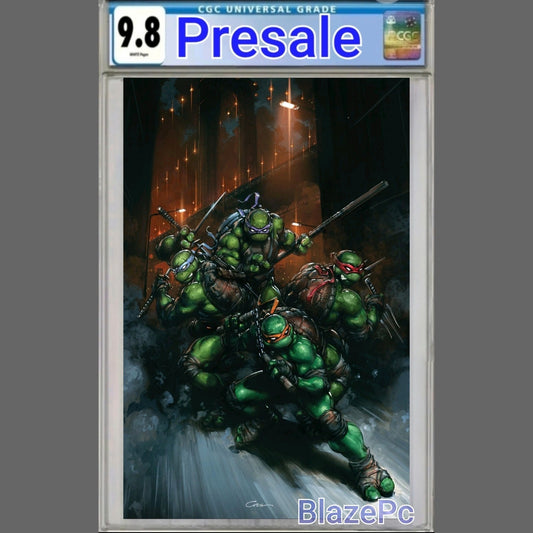 Teenage Mutant Ninja Turtles #13 CGC 9.8 1:50 Crain Virgin Variant 2025 PRESALE