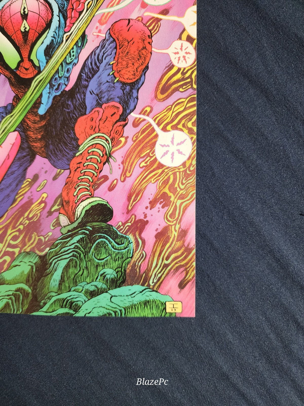Spider Punk Arms Race #1 1:25 2nd Print Ian Bertram Ratio Variant 2024 Pics NM