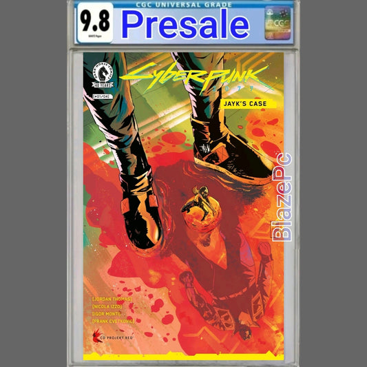 Cyberpunk 2077 Jayks Case #1 CGC 9.8 Cover A 1st Print Dark Horse 2026 PRESALE