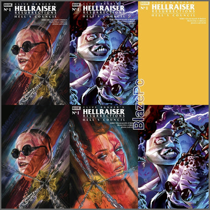 Hellraiser Resurrections Hells Council #1 A B C F G Variant Options Presale 9/23