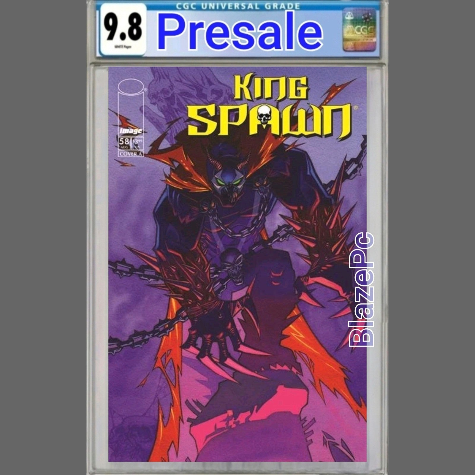 King Spawn #58 CGC 9.8 Cover A Shawn Crystal Image Comics 2026 PRESALE